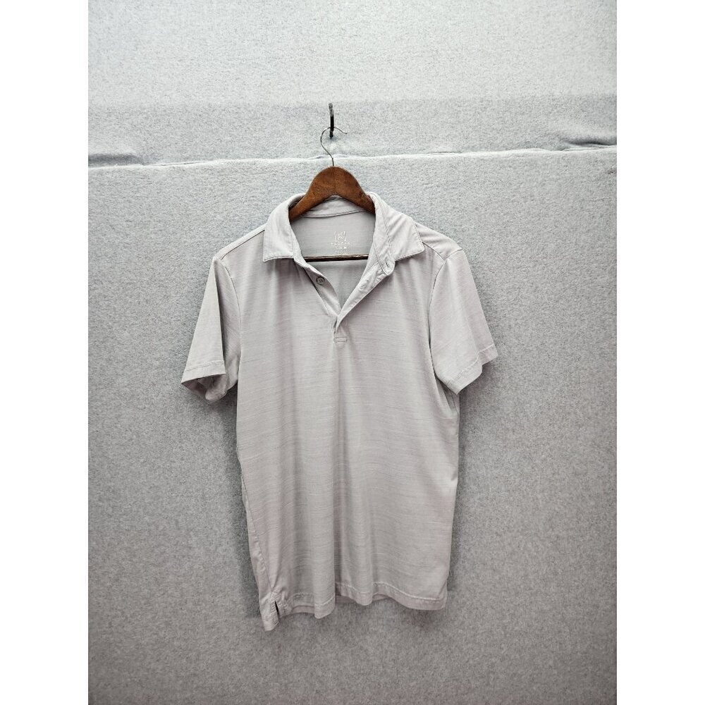 George Mensโ S Gray Polo Shirt